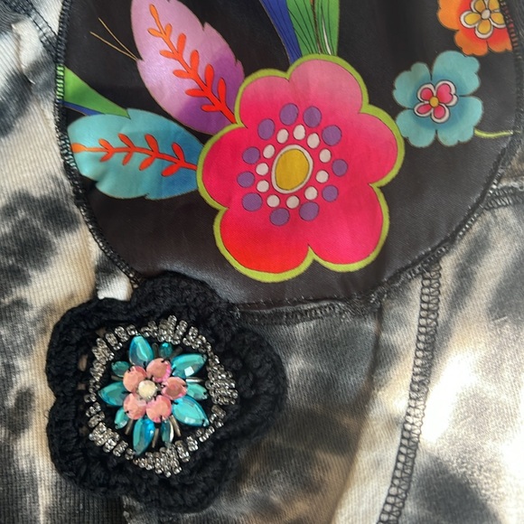 Kingdom Couture Disney Parks Tye Die Zip Hoodie with bonus Disney Ears - Picture 8 of 12